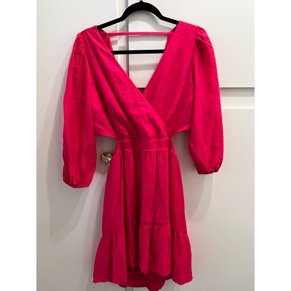 Express Hot Pink Mini Dress - Medium